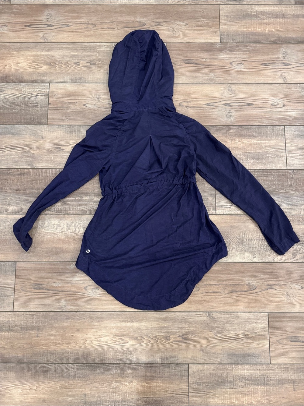lululemon athletica Navy/purple Hooded Zip Utility Jacket - Picture 8 of 9